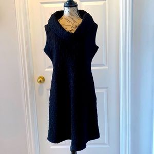 YEST  Cowl neck 3/4 sleeveless dress/vest.  Size Small
